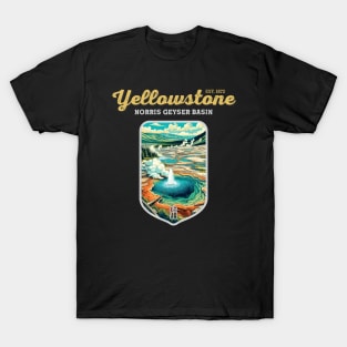 USA - NATIONAL PARK - YELLOWSTONE - Norris Geyser Basin - 3 T-Shirt